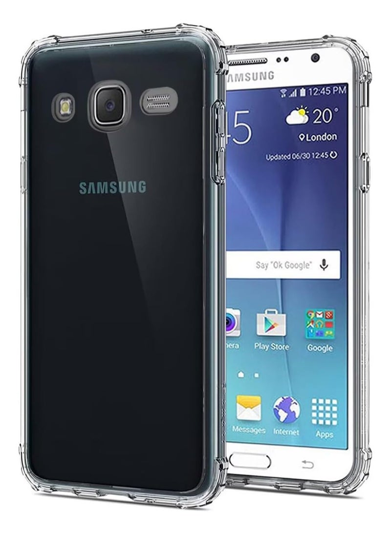 Generic - Transparent shockproof cover compatible with Samsung Galaxy J7 2015 - J7 Nxt - J7 Neo 2017 - Image 1