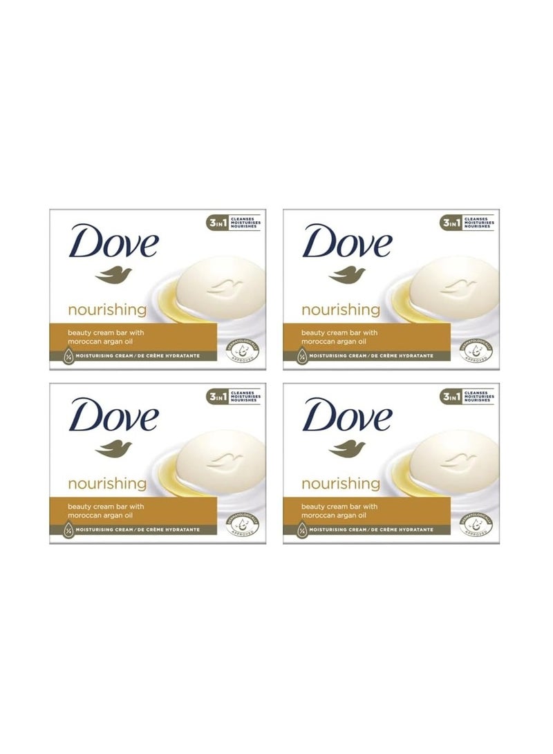 صابون دوف المغذي (4 × 90 جم)