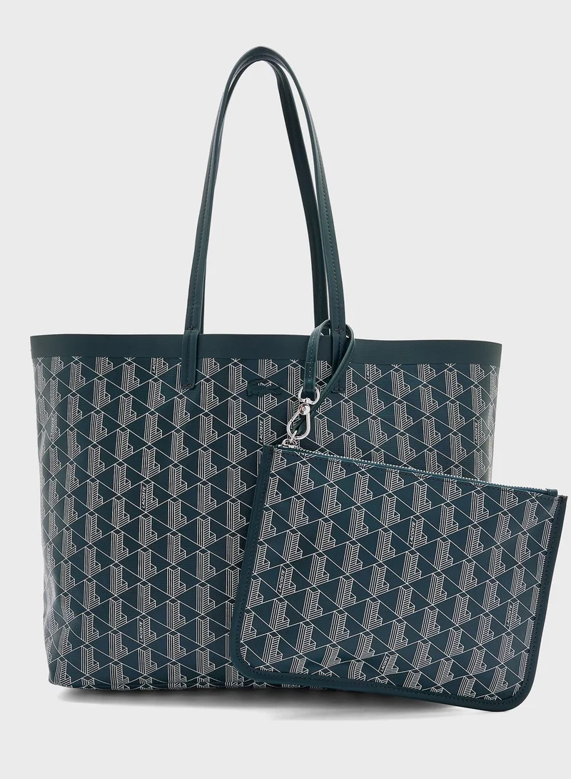 LACOSTE Top Handle Tote