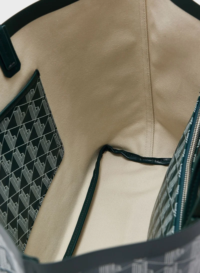 LACOSTE Top Handle Tote