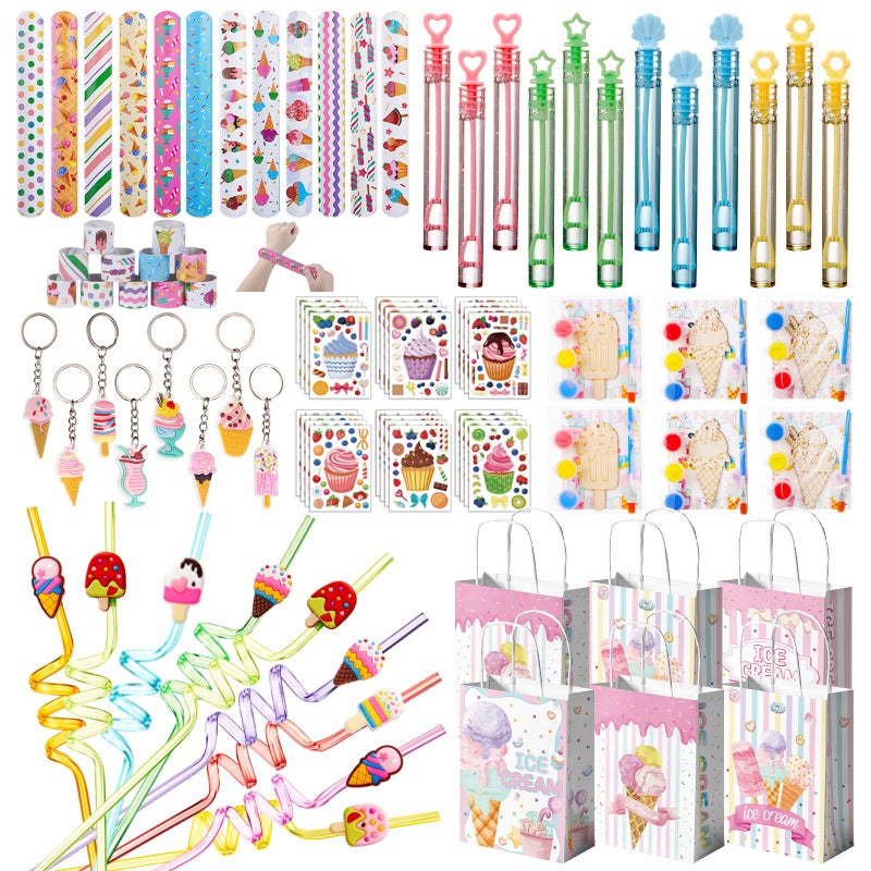 Vanblue Ice Cream Party Favors Two Sweet Birthday Party Decorations Supplies for KidsSummer Party Goodie Bag StuffersCraft Kits Classroom Rewards Gifts Prizes Pinata Stuffers for Kids Girls - Image 3