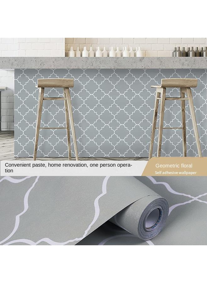 Bluejw Star Cartoon Bedroom Room Dormitory Wall Sticker Plaid Wallpaper Pvc Desktop Wardrobe Self Sticker - Image 1