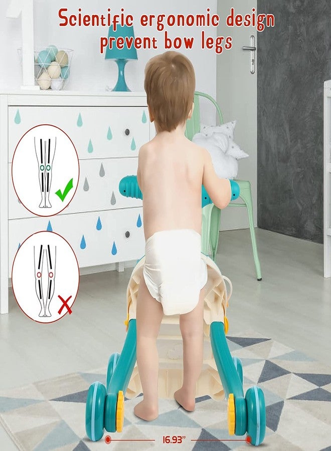 Sisliya Baby Activity Walker, First Step Multiple Pattern, Sit & Play, Music Toy, Stand & Walk, Building Blocks, Intelligence Development, Walker for 6-18 Months Baby, Boy & Girl Birthday Gift - Image 5