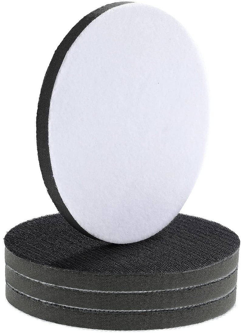 Excefore - 6 Inch Hook and Loop Soft Foams Buffering Pad - 150mm Soft Density Interface Pads - for 6 Inch Sanding Pad - Set of 4. - Image 1