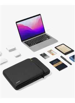 Tomtoc DefenderACE-H13 360 Protective Laptop Shoulder Bag Designed for 14-inch MacBook Pro M3/M2/M1 Pro/Max, 13.8'' 2024 Surface Laptop AI PC, Water-Resistant Well-Organized Accessory Sleeve Case with Handle  - Image 2