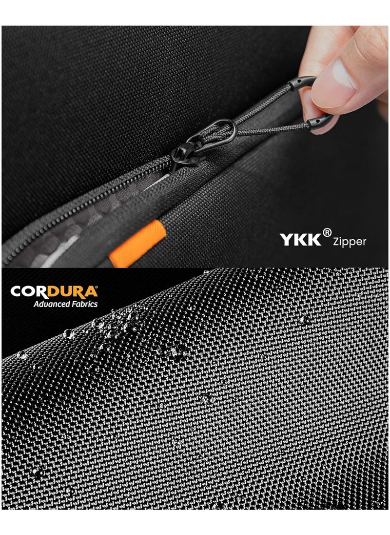 Tomtoc - DefenderACE-H13 360 Protective Laptop Shoulder Bag Designed for 14-inch MacBook Pro M3/M2/M1 Pro/Max, 13.8'' 2024 Surface Laptop AI PC, Water-Resistant Well-Organized Accessory Sleeve Case with Handle - Image 1