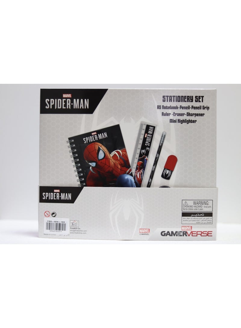 Marvel Spider-Man Classics Marvel Spider-Man:Gamer Verse Stationery Set FKA-024-103 - Image 2