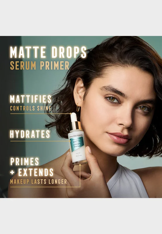 Max Factor  Miracle Pure Matte Drops Serum Primer, 30ml (1oz) for Women | Best Price UAE