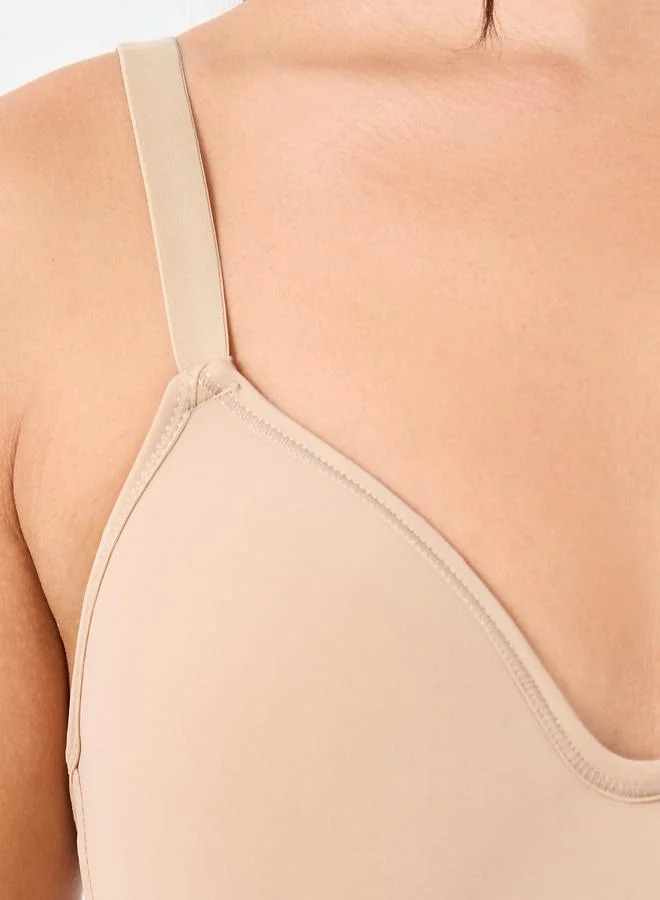 Styli Styli Pack of 2 - Molded Cup T-Shirt Bra
