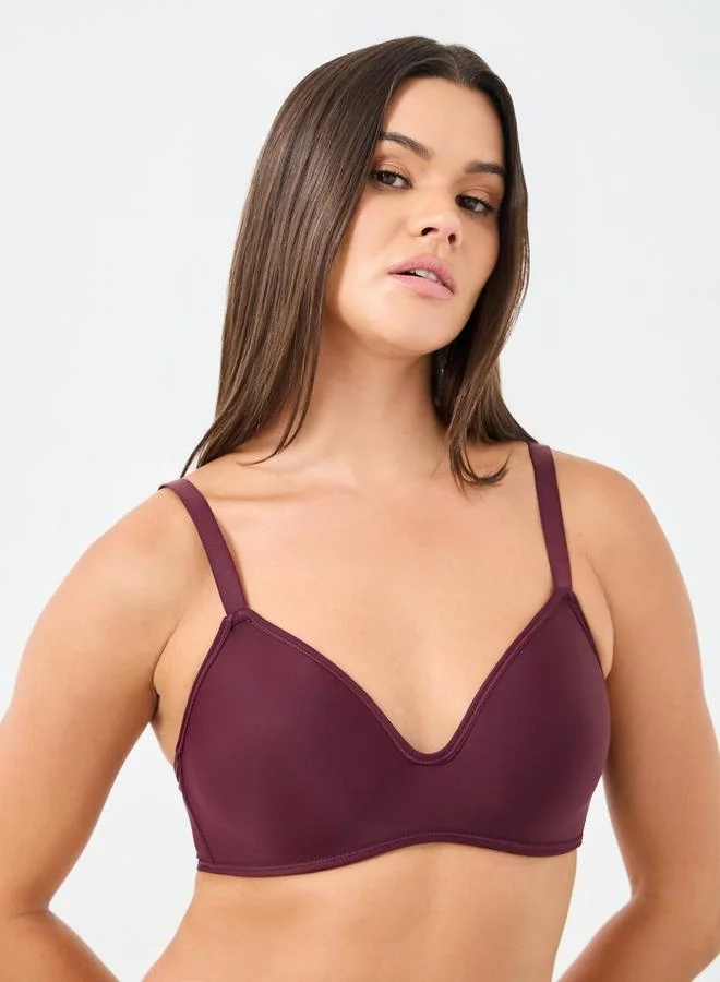 Styli Styli Pack of 2 - Molded Cup T-Shirt Bra