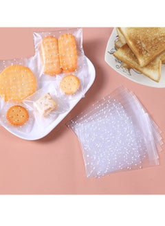 HomarKet 100-Piece Snowflake Cookie Candy Bags Set Clear 10X10cm  - Image 2