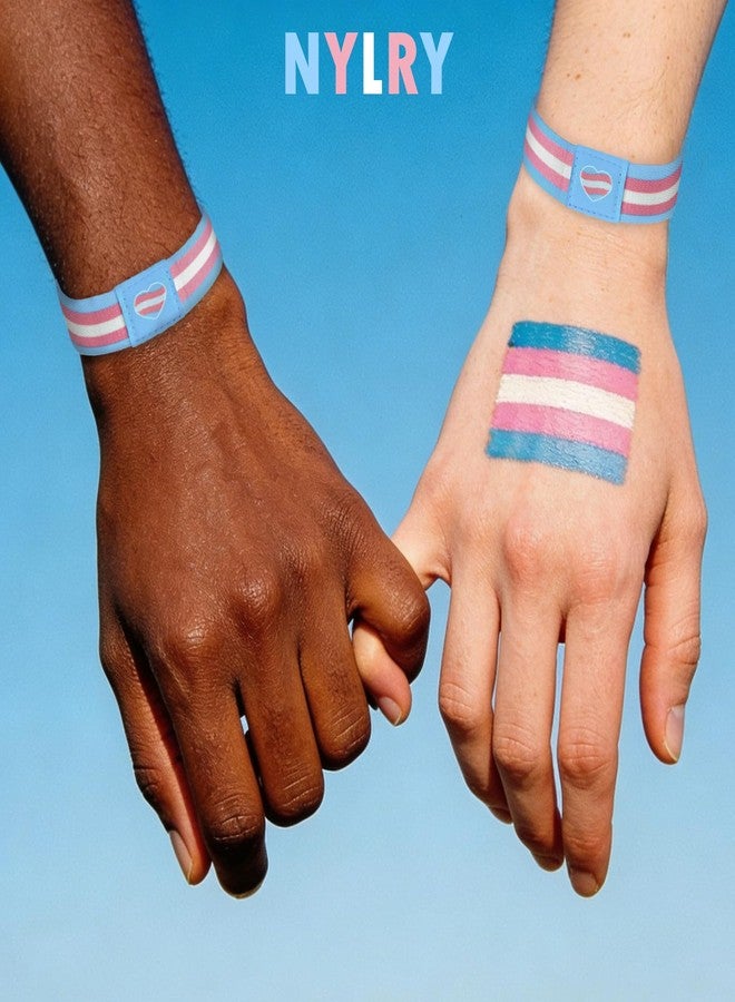 nylry Rainbow Bracelet Pride Bracelets for Women Men Stretch Rainbow Bracelets LGBTQ Stuff LGBT Jewelry Accessories Gifts for Pride Month Decorations-trans - Image 2