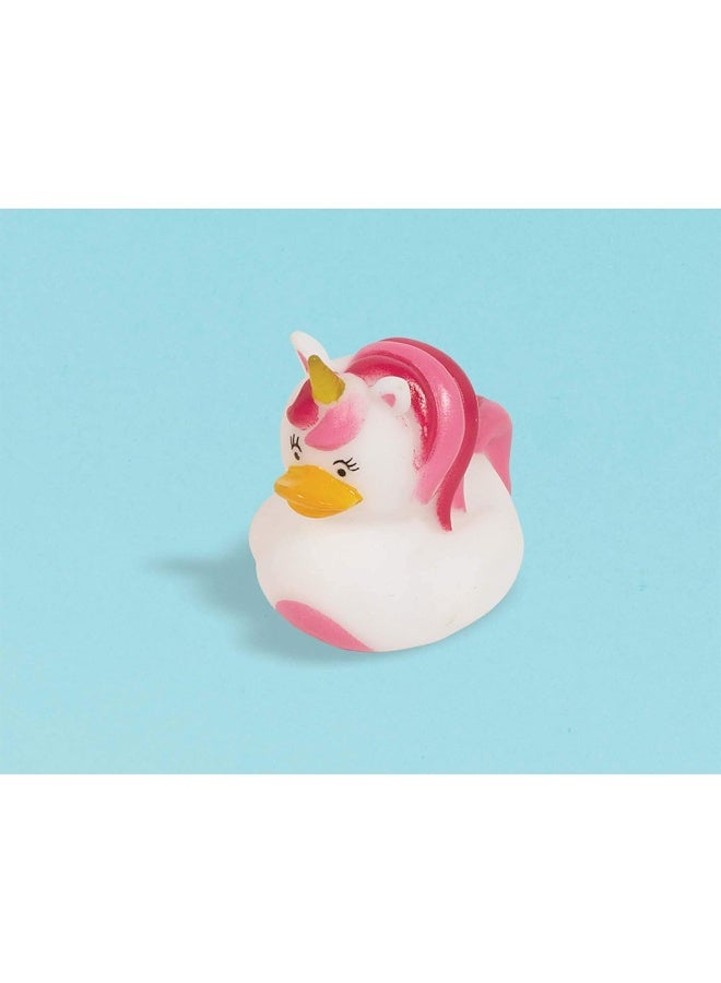 Amscan بطاطين مطاطية على شكل يونيكورن / هدايا (18 قطعة)