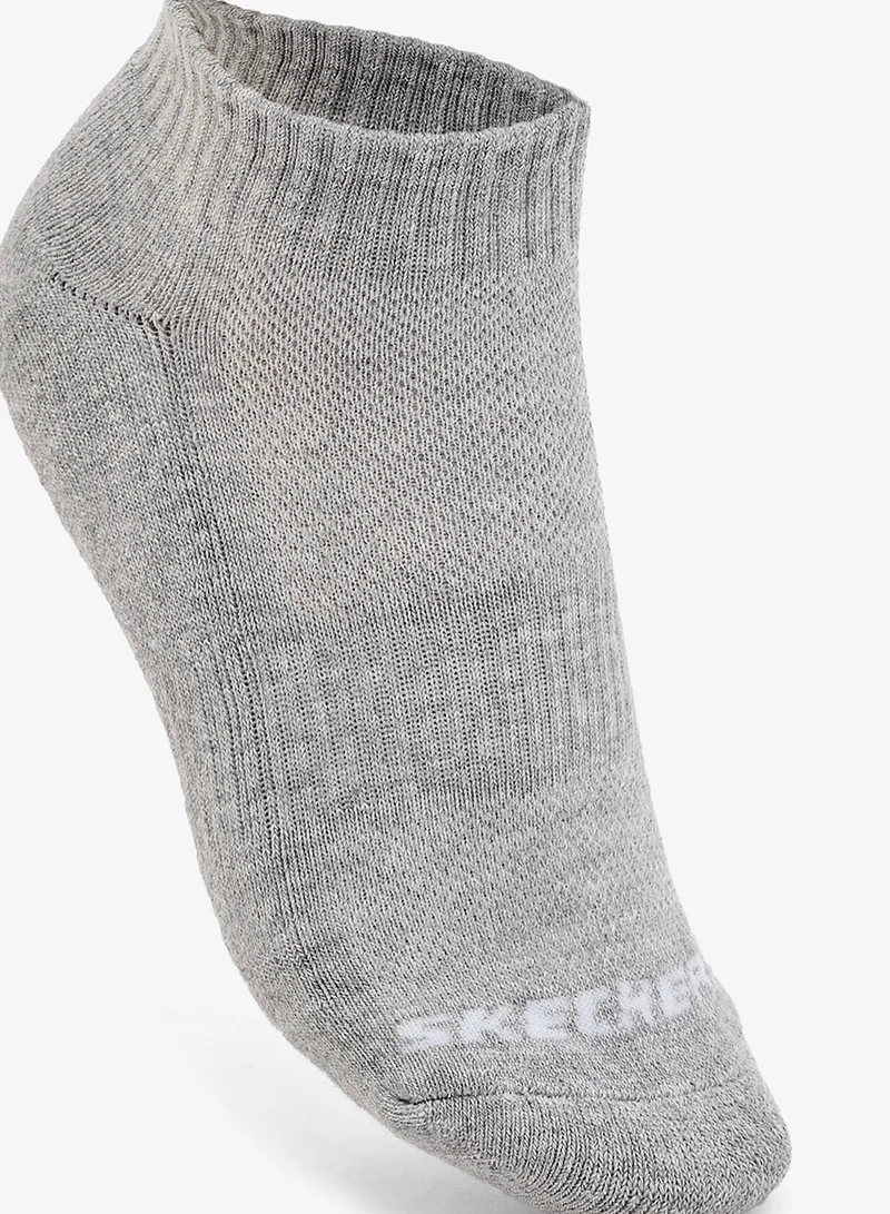 SKECHERS  3 Pack Half Terry Quarter Crew Socks  | Best Price UAE