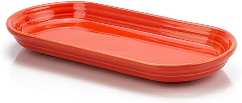 Homer Laughlin Fiesta Bread Tray 12Inch Poppy - Image 1
