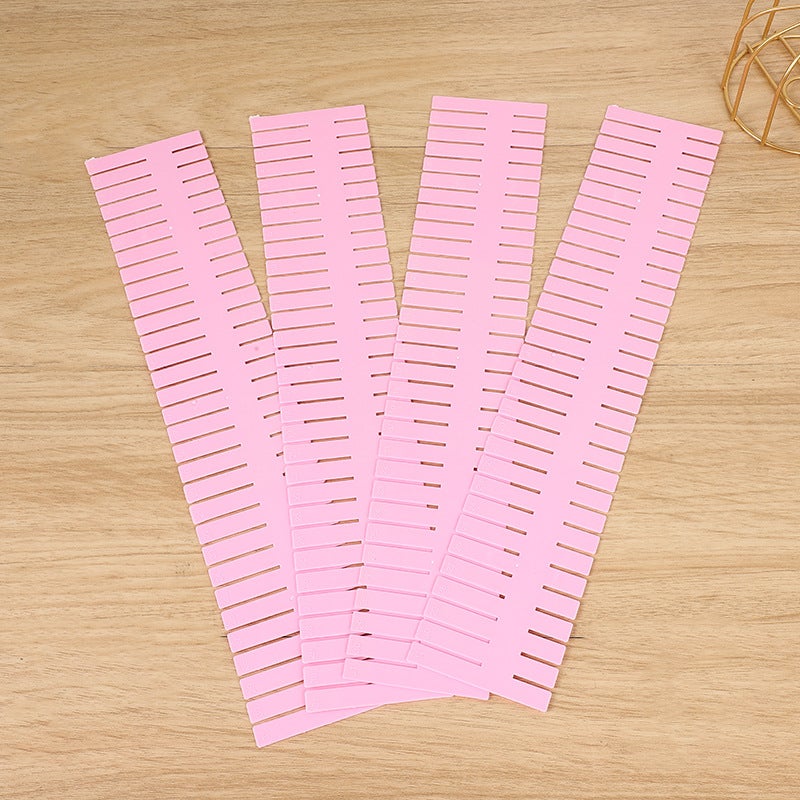 Versatile Drawer Divider Organizer for Underwear Socks Stationery Pink 