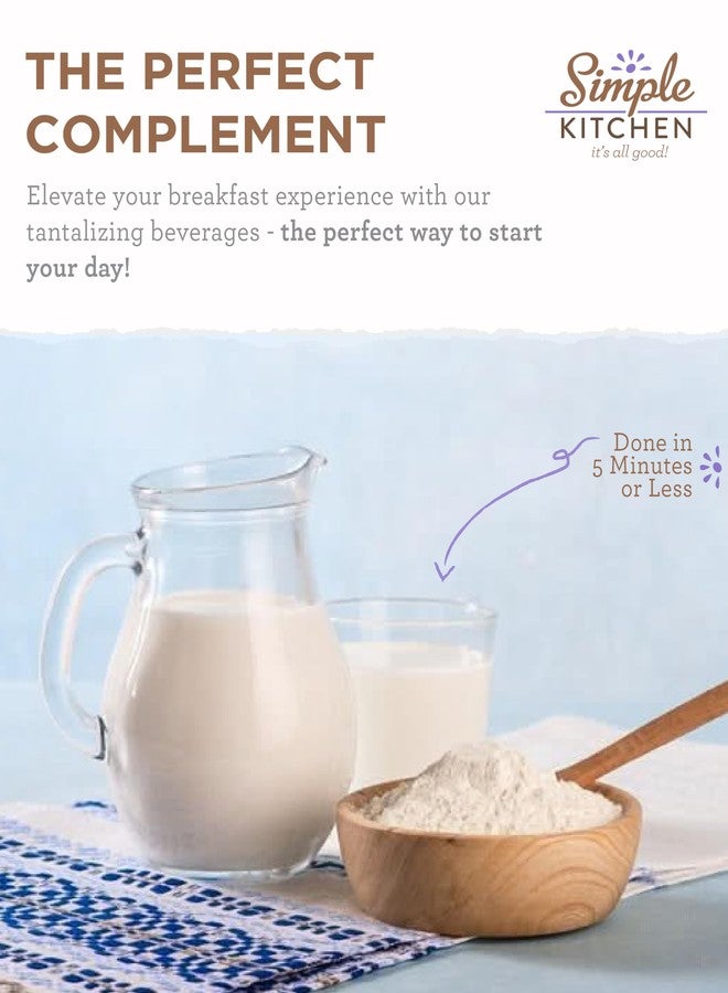 ReadyWise Simple Kitchen Instant Nonfat Dry Milk Powder - 50 Servings #10 Can, Non Fat Powdered Milk Bulk, Dried & Vitamin D Fortified, Daily Use & Emergency Food Long Term Storage, up to 25 Year Shelf Life - Image 2