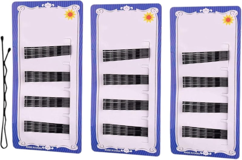 ٨٤ قطعة من دبابيس الشعر، دبابيس شعر بأشكال مختلفة، دبابيس تصفيف الشعر، مشابك شعر سوداء، مشابك شعر، دبابيس شعر بوب، دبابيس شعر مستقيمة، مشابك شعر للبنات والأطفال والنساء، إكسسوارات شعر