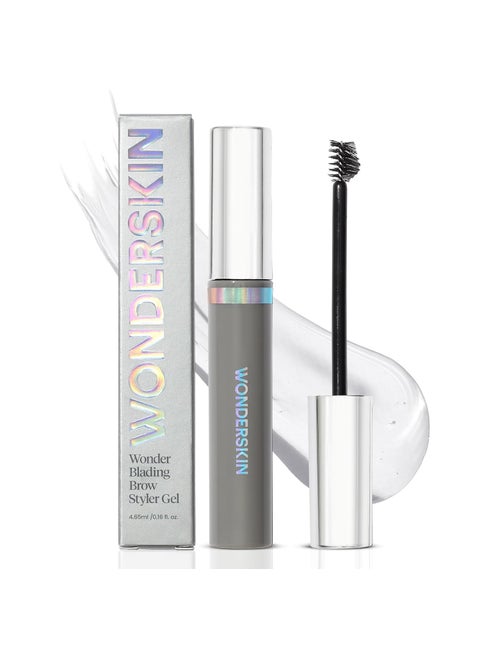 Wonderskin Wonder Blading Brow Styler Gel Long Lasting Clear Eyebrow Gel Lightweight and Volumizing Brow Styler