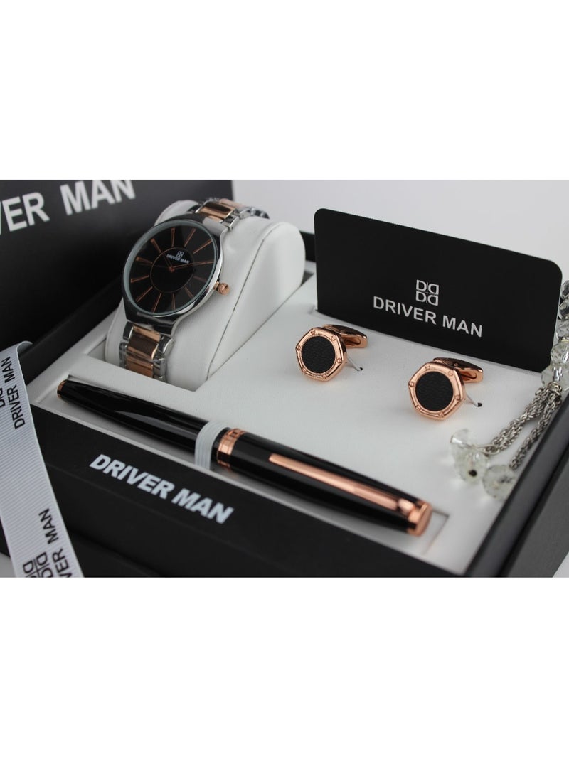 MAN A luxurious four-piece men's watch set