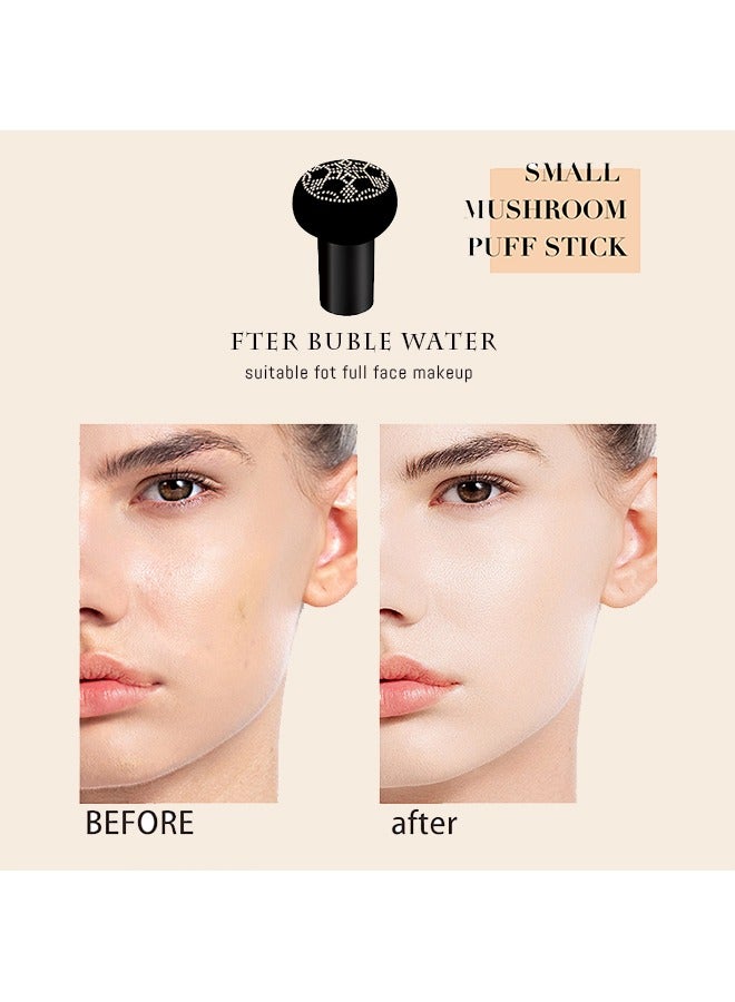 OCHEAL Avocado Moisturizing Conceal Beauty  Cushion Cream,  Mushroom Air Cushion Concealer Moisturizing Foundation Primer Makeup Cream All Day Nude Foundation Even Skin Tone Makeup Base Moisturizing - Image 4