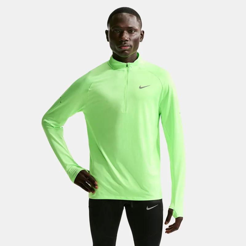 Nike Green Men's Stride Dri-FIT Running Top for Men | Best Price UAE