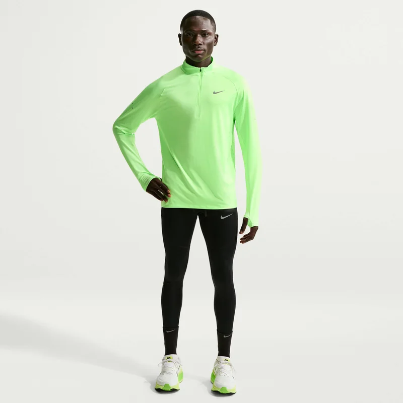 Nike Green Men's Stride Dri-FIT Running Top for Men | Best Price UAE