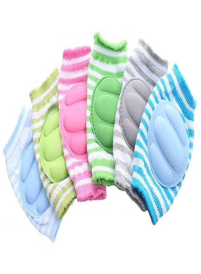 Mini Berry Baby cry Safety Knee Pads for Babies Stretchable Breathable Cotton Skin Protector Crawling Knee Caps for Baby Boy and Girl Multicolor (6 to 18 Months) (4, 6 Months- 18) - Image 5