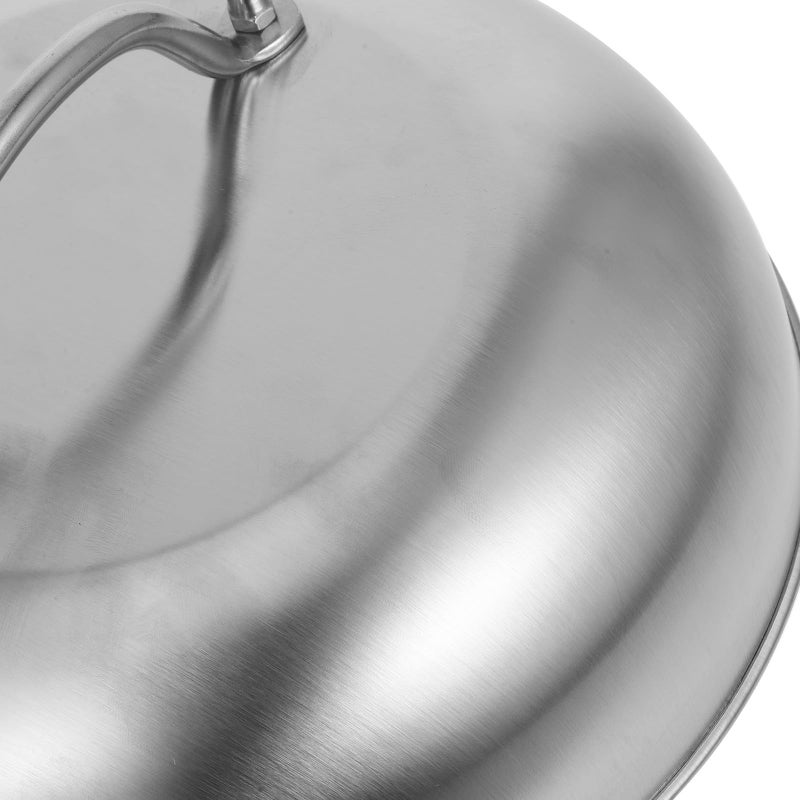 Universal 9 Inch Stainless Steel Pot Covers 2 Pack Heavy Duty Frying Pan And Wok Lids - Image 4