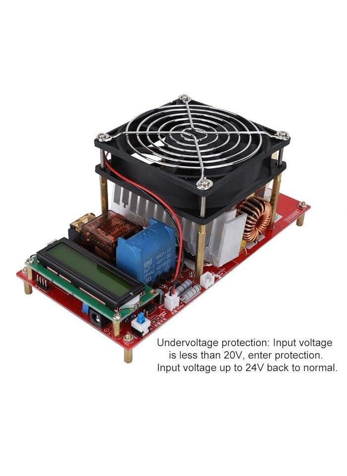 iduino IDUINO 2000W ZVS Induction Heating Module Driver Heater Heat Dissipation Quenching Heating Melting DC Welding Machine Complete Set  - Image 5
