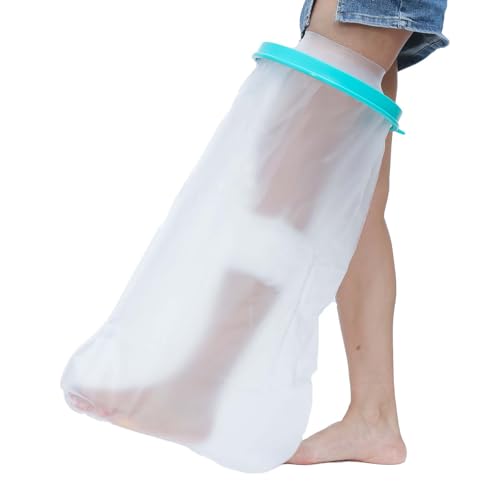 CIVJET Cast Covers for Shower Leg, Waterproof Cast Cover for Showering, Cast Protector for Shower Leg Adult, Shower Boots for Foot after Surgery, Knee, Ankle, Foot (Diameter - 9.8") Extra Large - Image 5