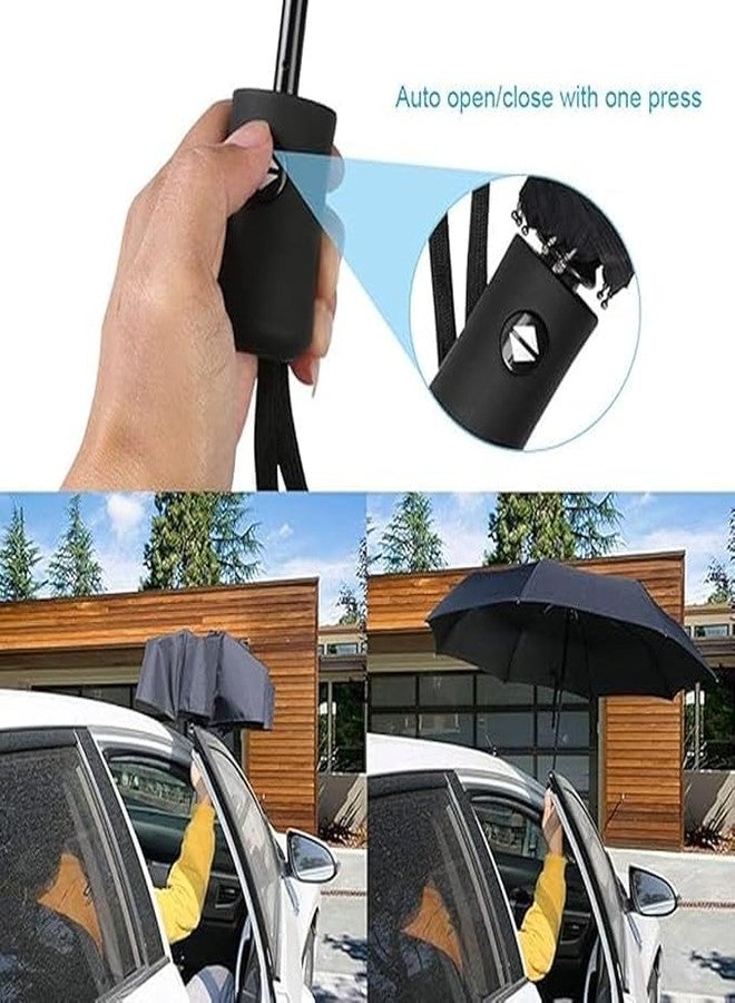 codally Travel Windproof Umbrella - Compact, Auto Open/Close, Water-Resistant & Rainproof with 8 Strong Ribs | Perfect for Men & Women | Pack of 1 - Image 4