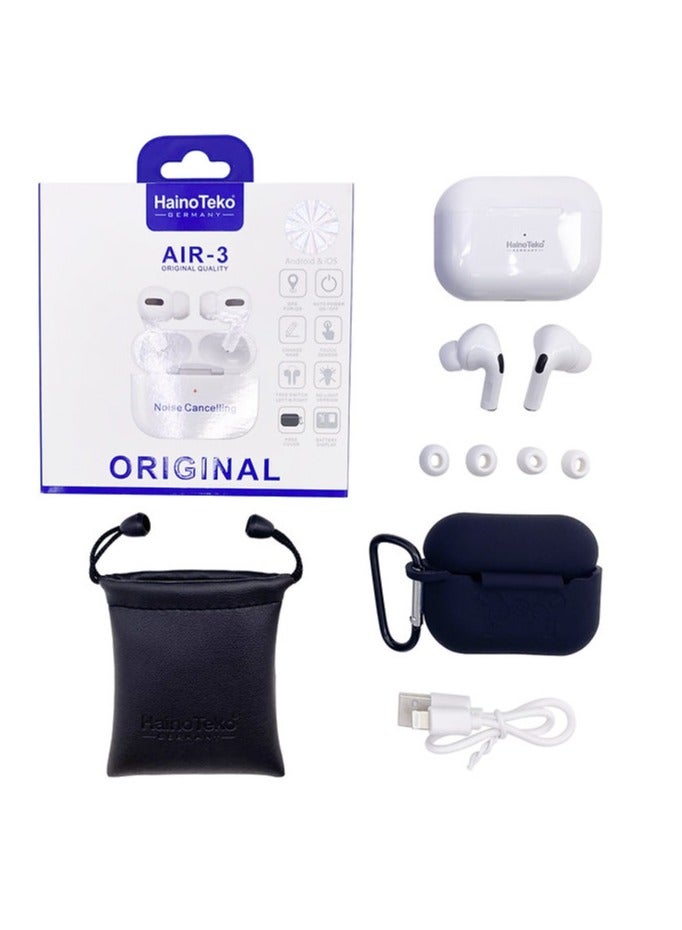 HainoTeko Haino Teko Germany Air 3 Wireless Bluetooth Earphone for Mobiles and Tablet