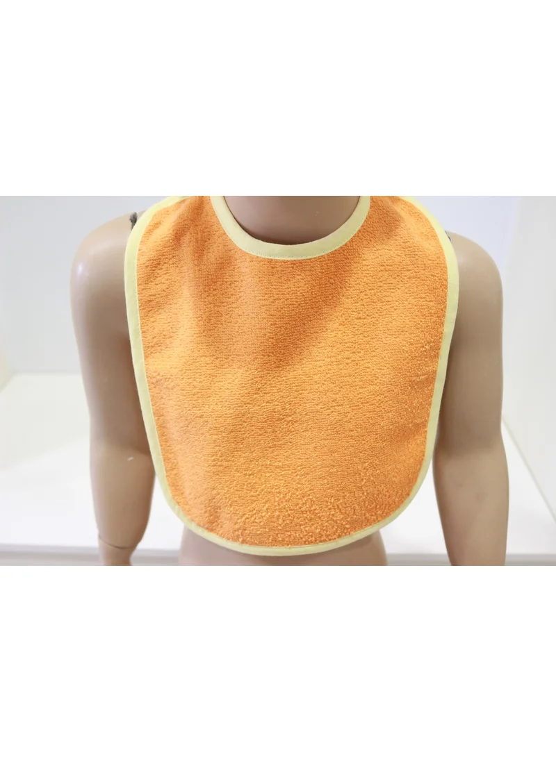 اندر هوم Baby Food Bib Curly Bib Cotton Plain Towel Baby Apron
