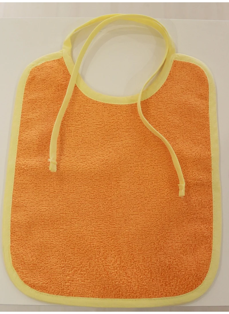 اندر هوم Baby Food Bib Curly Bib Cotton Plain Towel Baby Apron