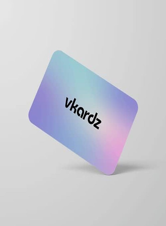 Vkardz - Magic NFC & Smart Digital Contactless PVC Business Card || NFC Card || Smart Visiting Card || Scratch less Matte Print Pocket Friendly Card With QR Code (Milky way) - Image 4