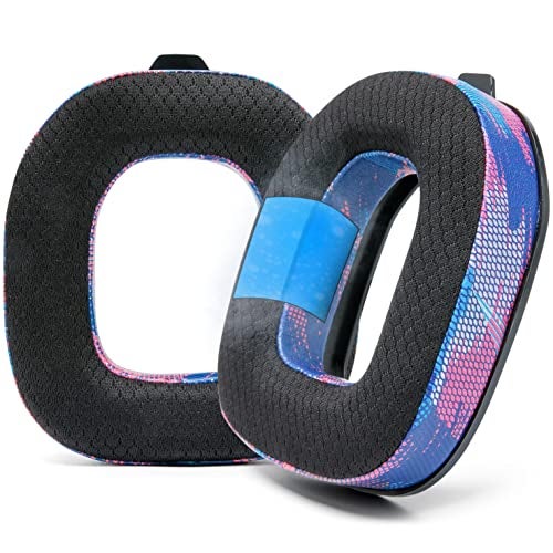 WC Freeze A50 - Cooling Gel Replacement Earpads for Astro A50 Gen 4, Gen 5 and A50X Only, Made by Wicked Cushions, Improved Durability, Thickness and Sound Isolation | Speed Racer - Image 1