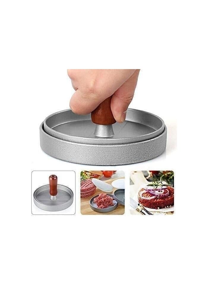 Generic High quality metal burger press to make the best burgers at home, not only that, but also chicken kofta IR  - Image 1