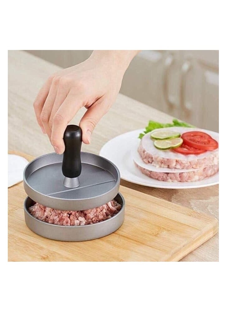 Generic High quality metal burger press to make the best burgers at home, not only that, but also chicken kofta IR  - Image 3