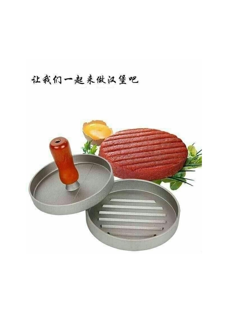 Generic High quality metal burger press to make the best burgers at home, not only that, but also chicken kofta IR  - Image 4