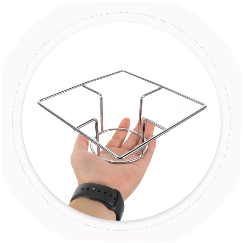 Stainless Steel Turkey Roasting Rack for BBQ Grill Even Heat Distribution Portable Camping - Image 4