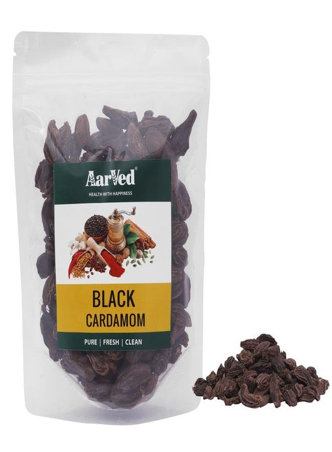Aarved Whole Cardamom/Elaichi - Pure, Fresh & Clean, Large Size, No Colour or Preservatives, Aromatic & Flavourful Indian Spice for Cooking & Seasoning (Pack of 2) - Image 3