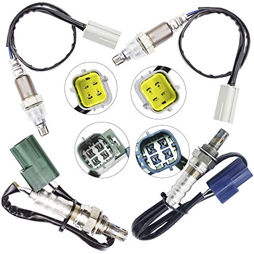 higherbro 4x Oxygen O2 Sensor 1 & 2 for Nissan Pathfinder 2007 2008 2009 2010 V6 4.0L Upstream-Downstream - Image 1