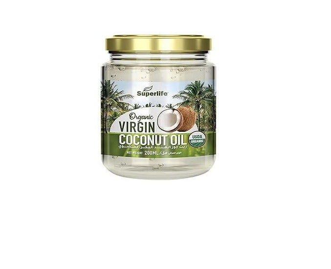 SUPERLIFE ORGANIC VIRGIN COCONUT OIL 200 ML : 08473
