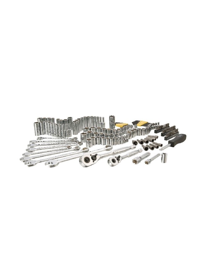 Stanley - 145-Piece Master Mechanics Tool Set Silver and Black STMT71653 - Image 1