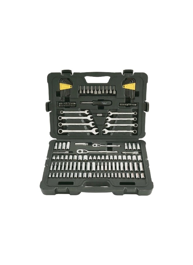 Stanley - 145-Piece Master Mechanics Tool Set Silver and Black STMT71653 - Image 1