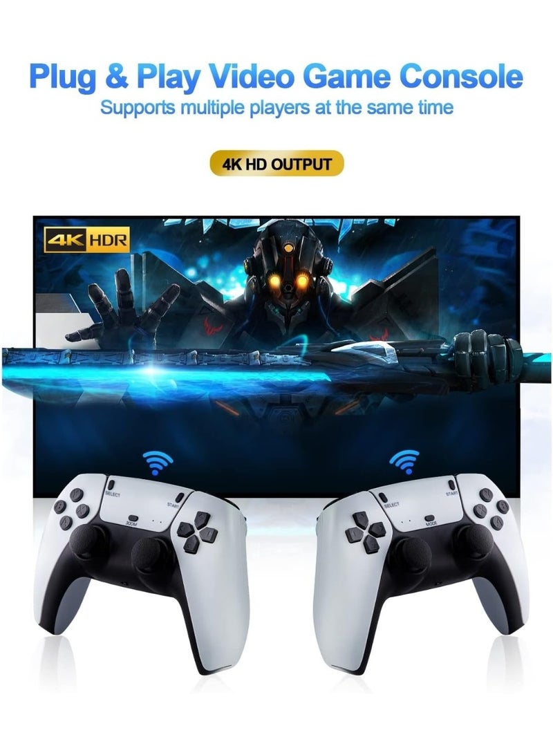 Video Games Plug and Play Arcade Rocker TV Game Stick with Two 2.4G Wireless Controller 64GB 10000 PS Retro Video Games Console Gaming Player - Image 3