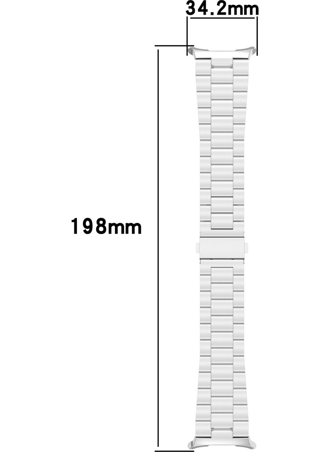 Techmaster - Samsung Galaxy Watch 7 Ultra 47MM Compatible Original Pin Adjustable Steel Band - Image 1