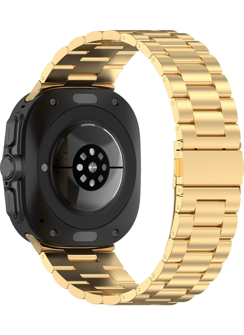Techmaster - Samsung Galaxy Watch 7 Ultra 47MM Compatible Original Pin Adjustable Steel Band - Image 1