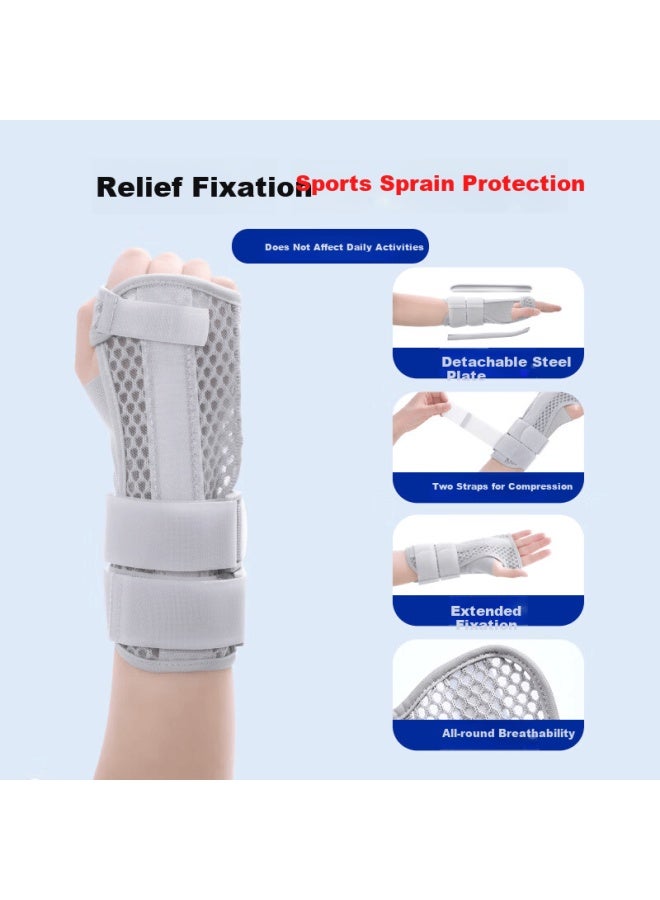 Valsace Medical Wrist Joint Support Brace Wrist Immobilizer Wrist Fracture Tendonitis Wrist Brace Sprain Wrist Strain - Image 3